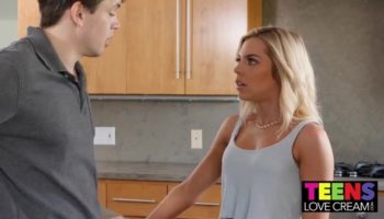 Phoenix started sucking off Charles Dera's horny cock