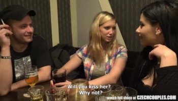Petite Latina with huge tits bangs in public