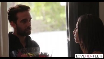 Natural boobies receive involved in fucking