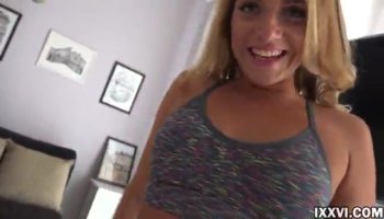 Horny Rika Aina finds her pussy soaking wet with cum