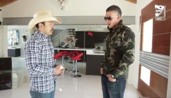 Assisting Alesandra and her big tits with the heavy work