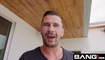 Big breasted Michele James gets banged doggystyle