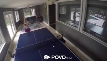 Fleshlight size girl Alice March gets her tiny cunt pummeled