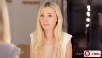 Sensual Teen tight pussy dildo fuck after yoga